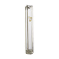 Clear Lucite Mezuzah, 12cm