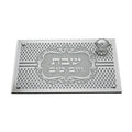 Glass Challah Board with Saltcellar