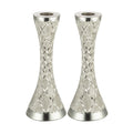 Sterling Coated Candlesticks