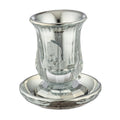 Crystal Kiddush Cup Set