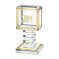 Havdallah Candle Holder, Acrylic with Gold Design