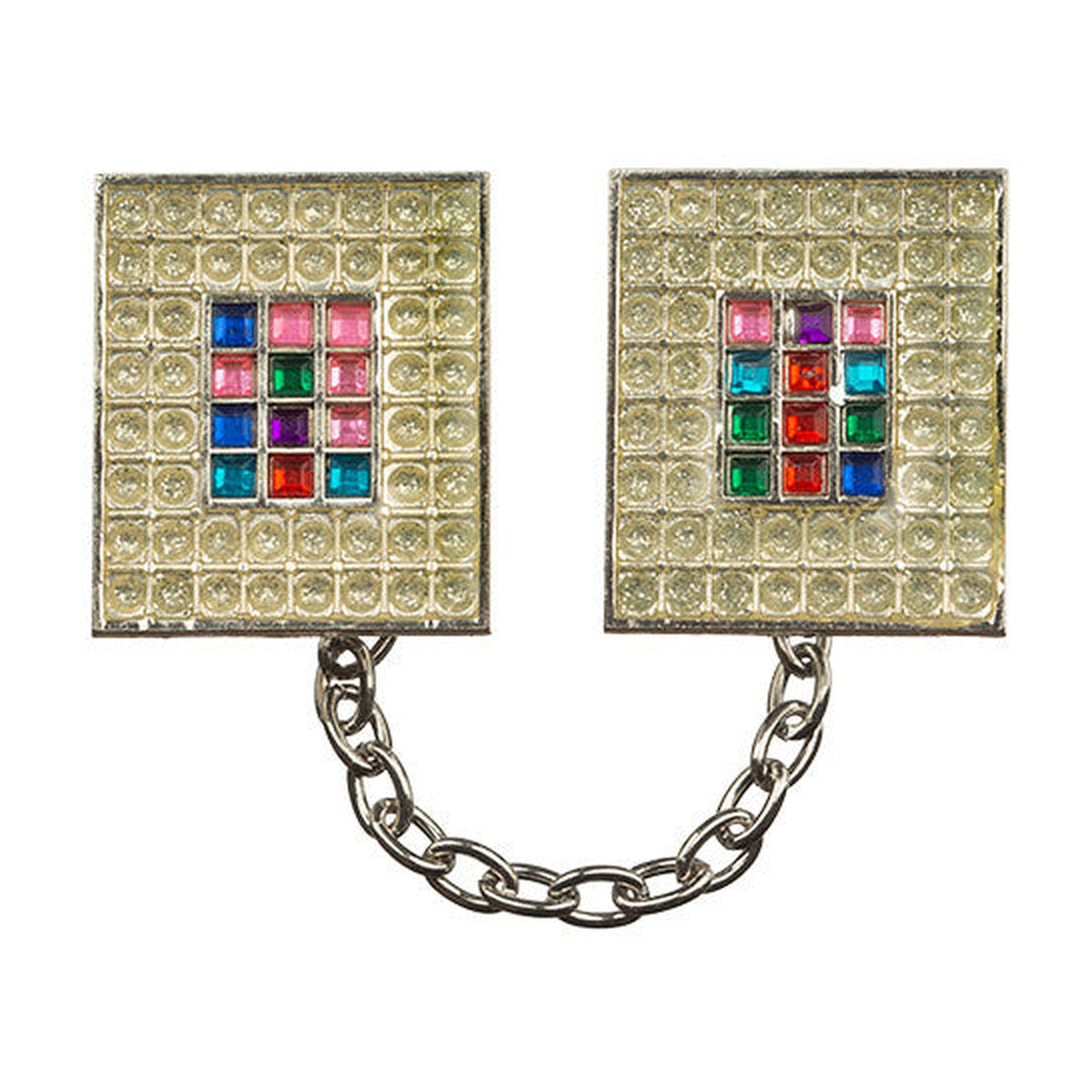 Nickel Tallit Clips, Chosen Design