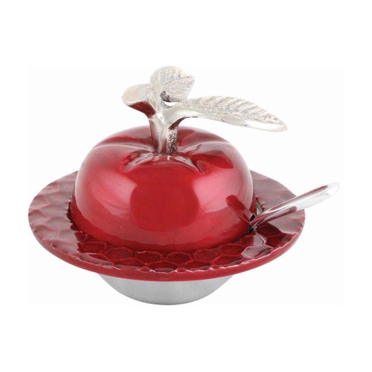 Apple-Shaped Honey Dish