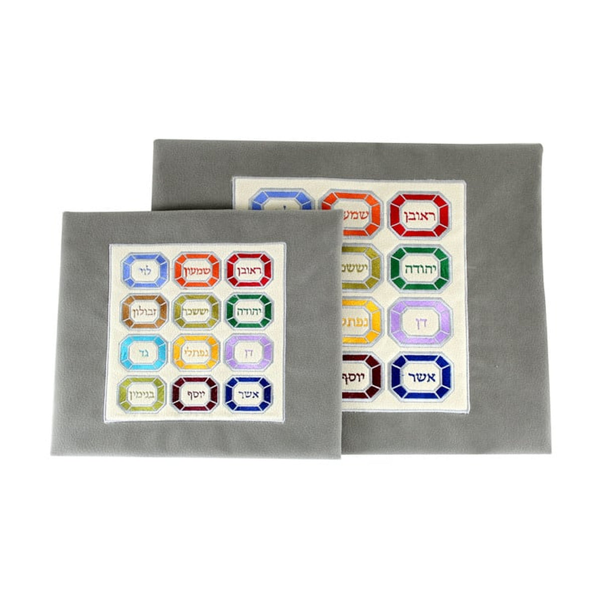 Fabric Tallit and Tefillin Bag Set