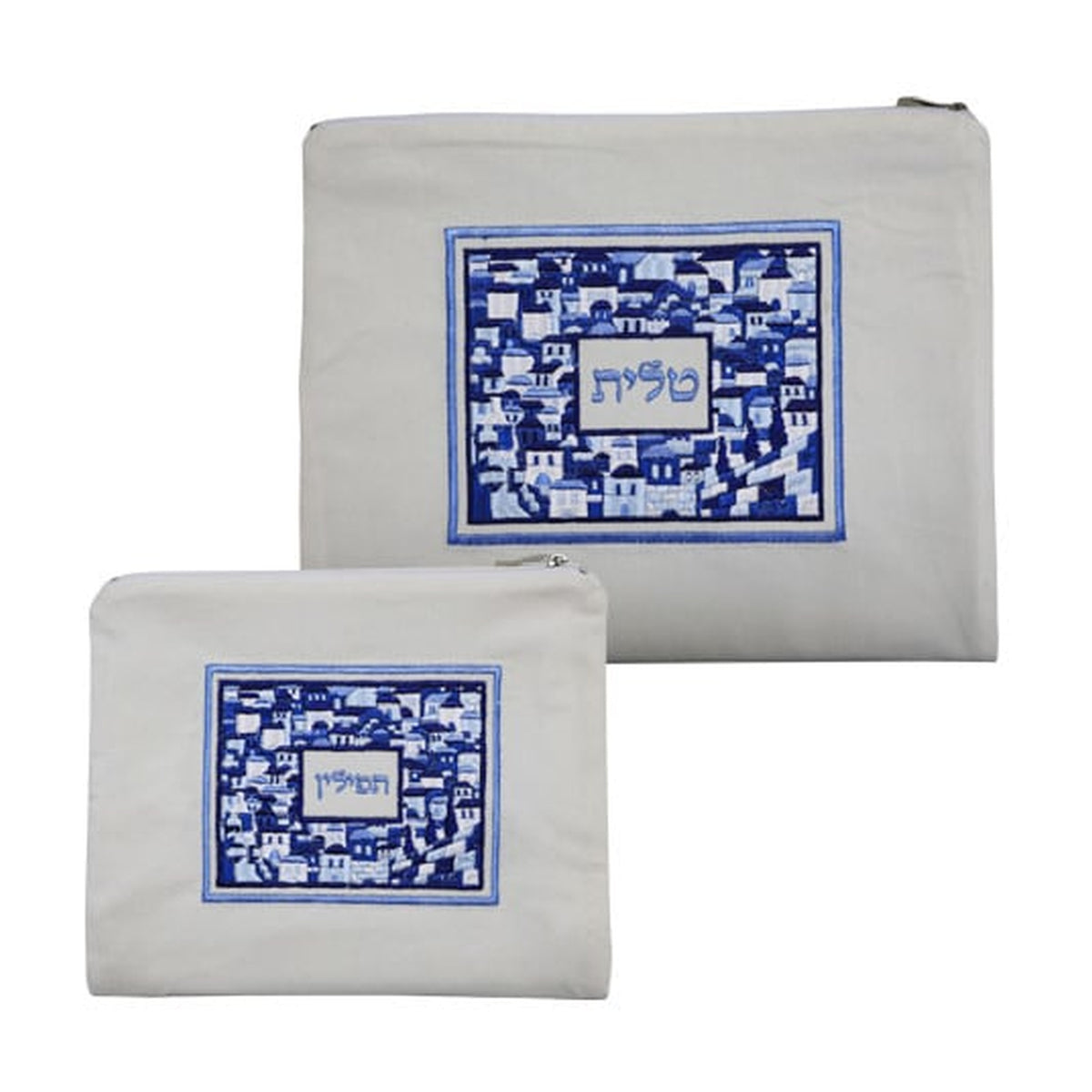 Velvet Tallit and Tefillin Bag Set