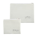 Leatherette Tallit and Tefillin Bag Set, White