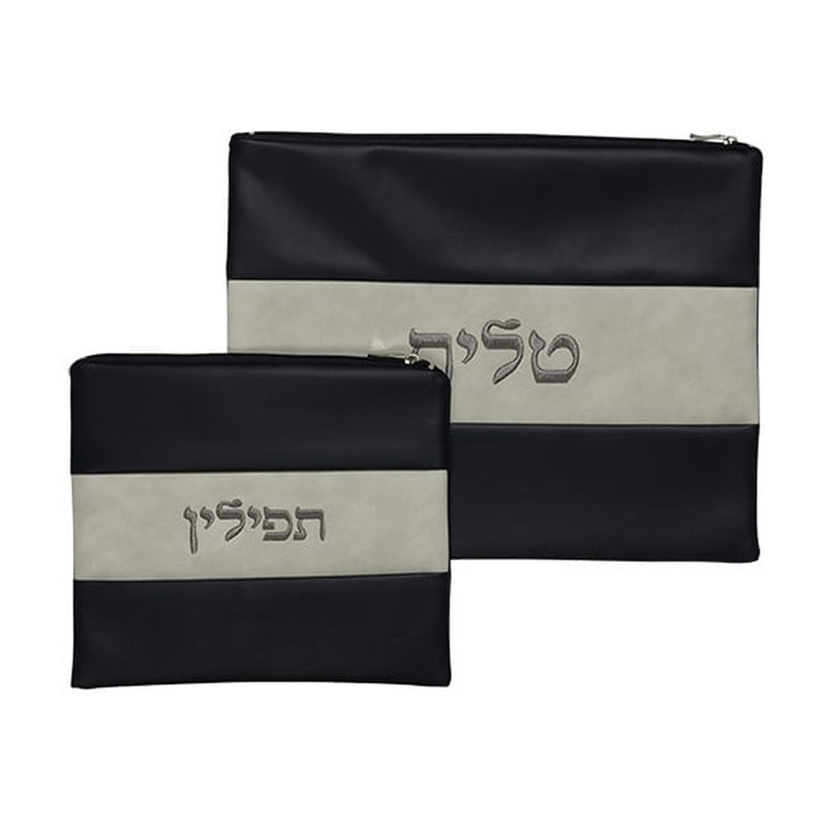 Leatherette Tallit and Tefillin Bag Set