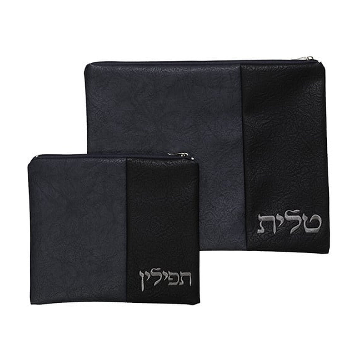 Leatherette Tallit - Tefilin bag set