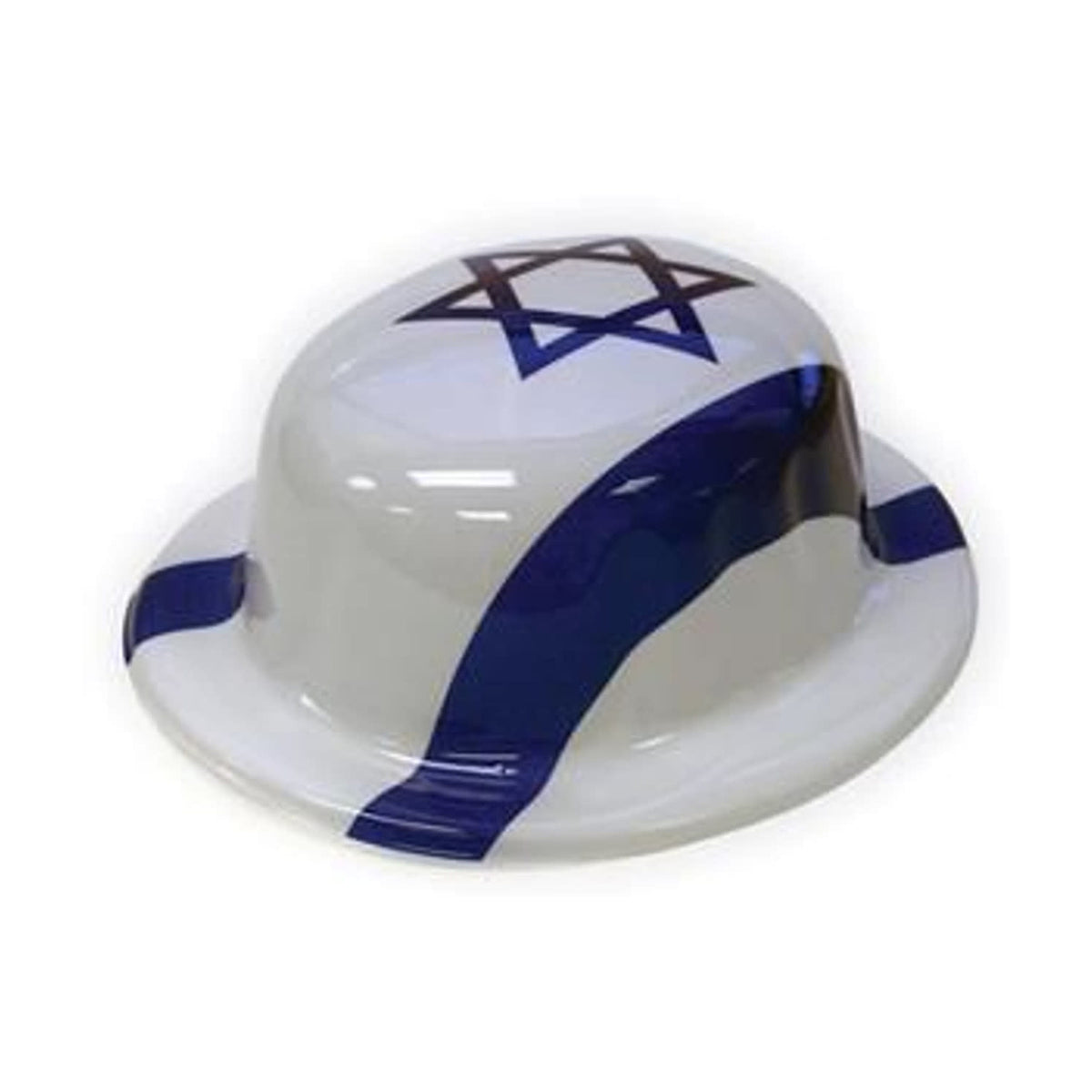 Israel Party Hat, Plastic, 10-Pack