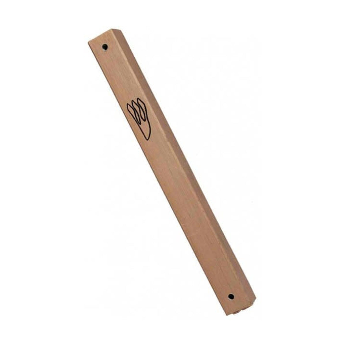 Copper Aluminum Mezuzah, 12cm