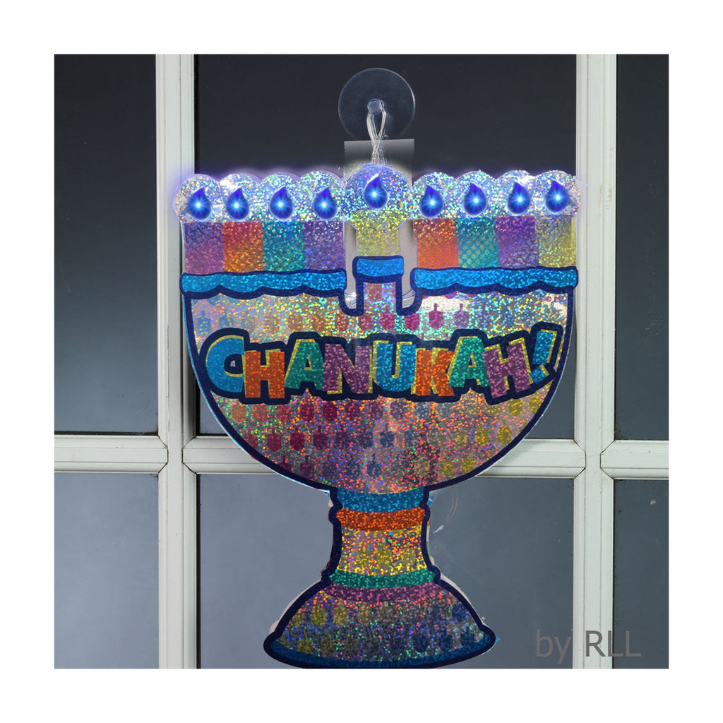 Chanukah LED Window Decoration
