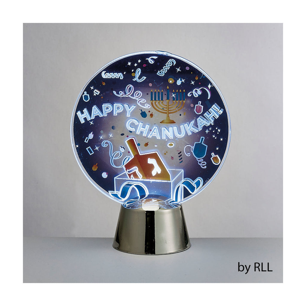 Chanukah LED Light Up Decoration, Dreidel