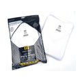 100% Cotton Undershirt-Style Arbah Kanfot (Tzitzit) with Chabad Thin Gauge Machine Made Tzitzit Strings Adult Sizes Medium