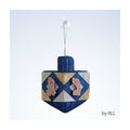 Chanukah Dreidel Glitter Decoration