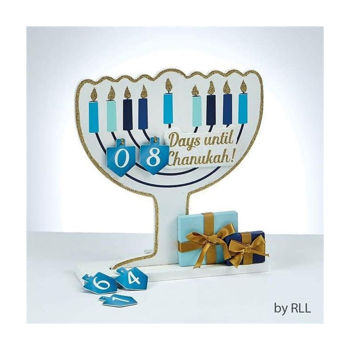 Wooden Chanukah Countdown