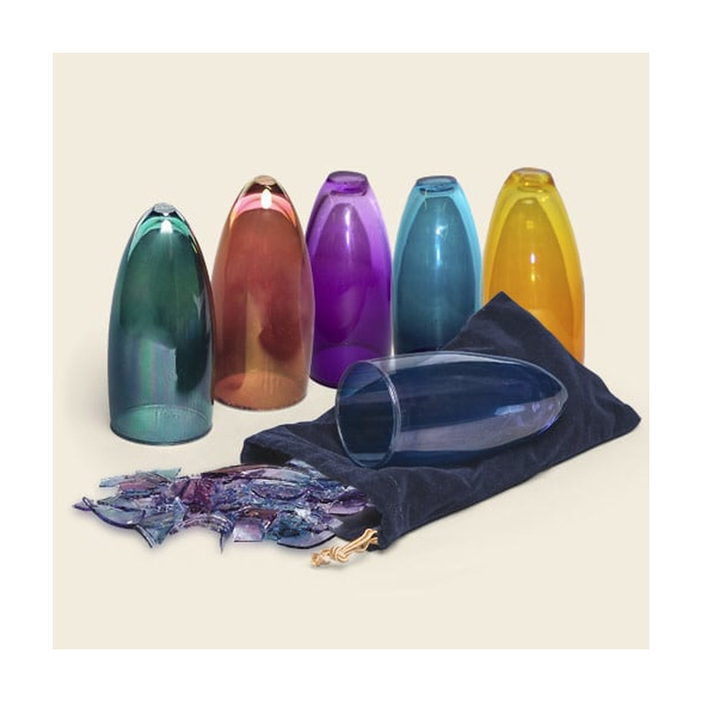 Chuppah Glass, Blue