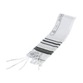 Tallit, Wool, Black & Gold Stripes Size 50 (47'' x 67'') Ashkenazi Meyuchad (Machine Made)