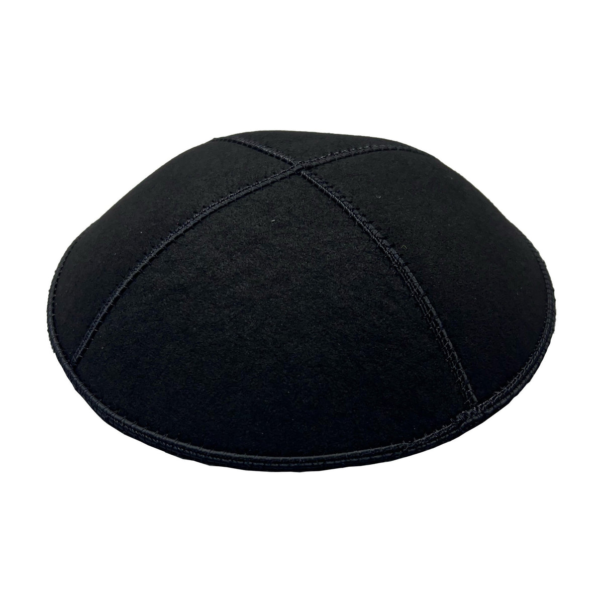 Microsuede Kippah, Black