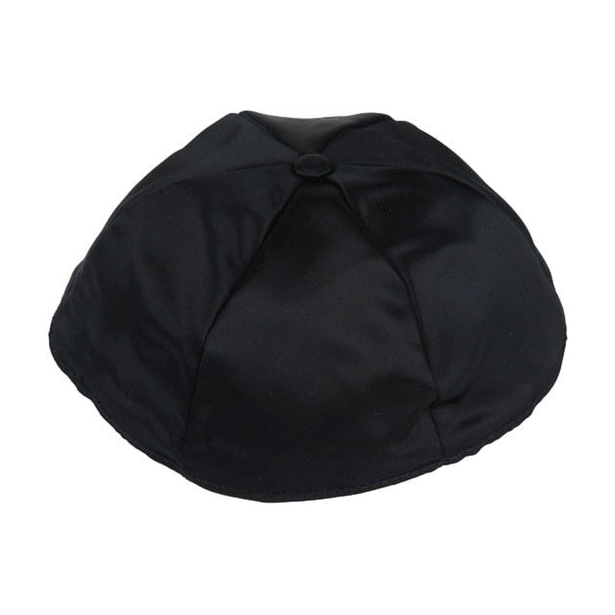 Black Traditional Satin Kippah