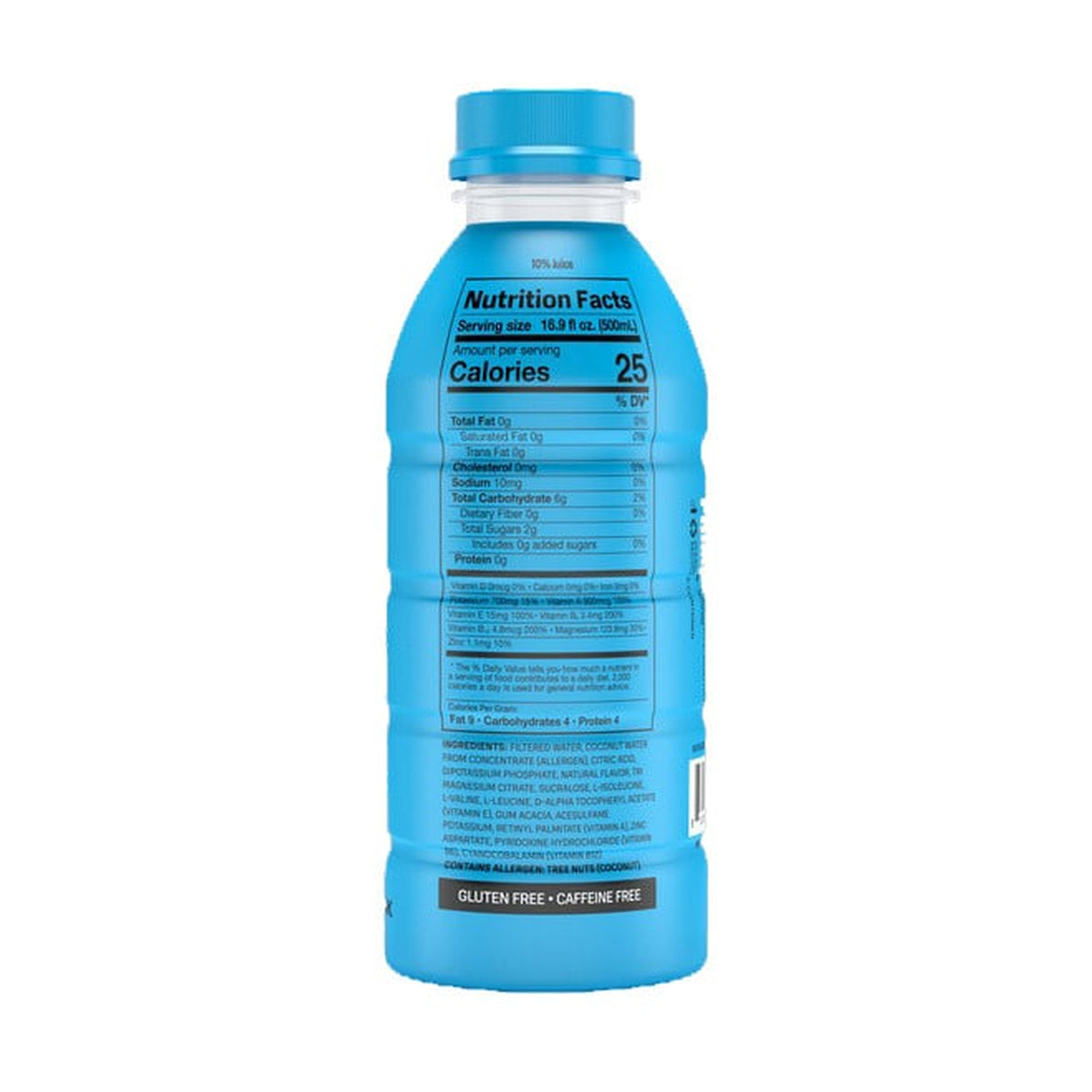 Prime Hydration Drink, 500mL - Blue Raspberry