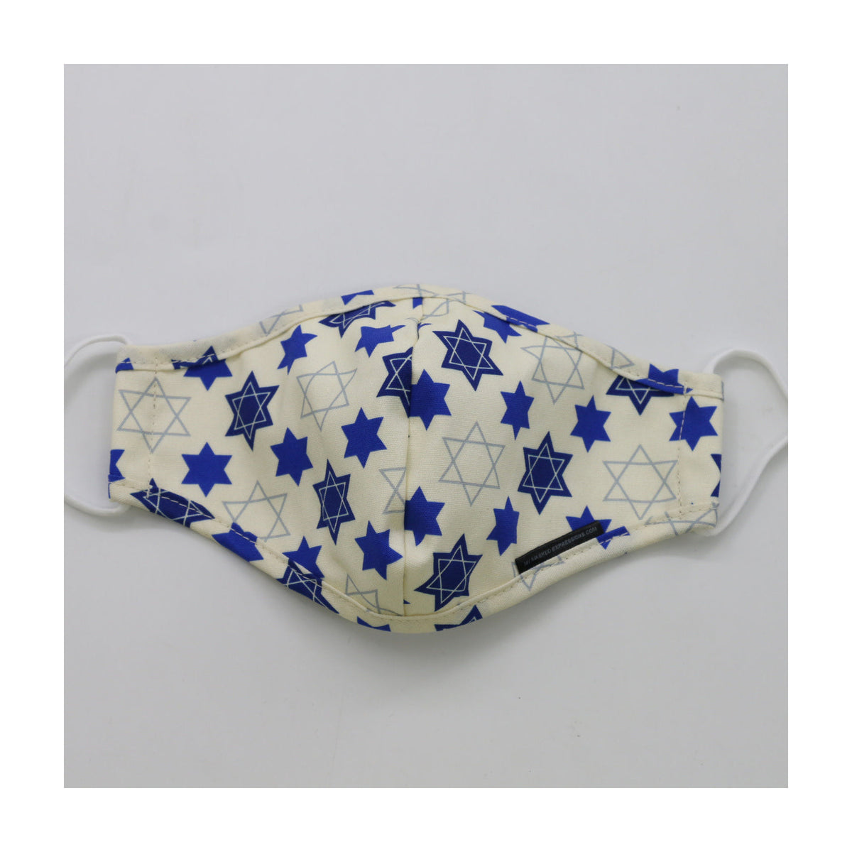 Kids' Size Mask, Blue Magen Davids