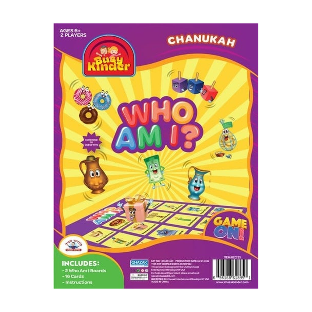 Game On! Chanukah Who Am I?