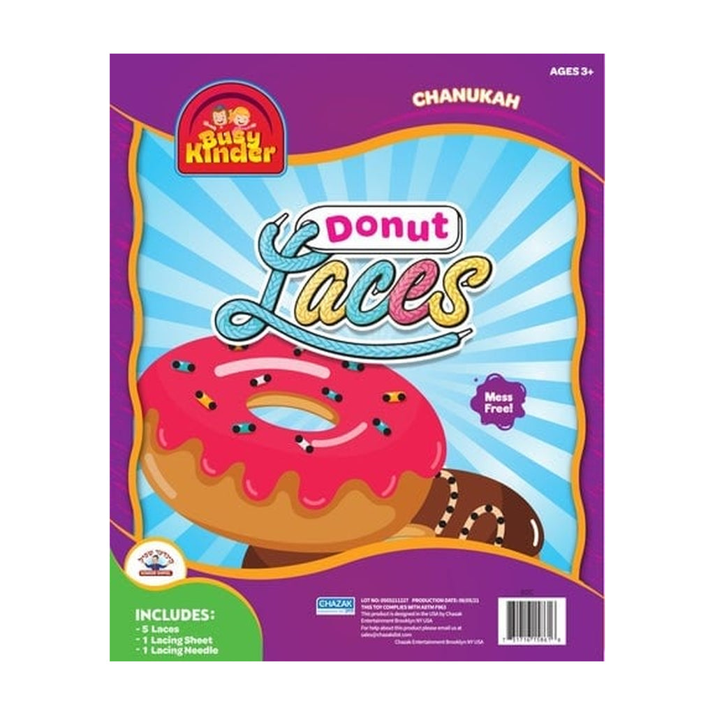 Chanukah Donut Laces