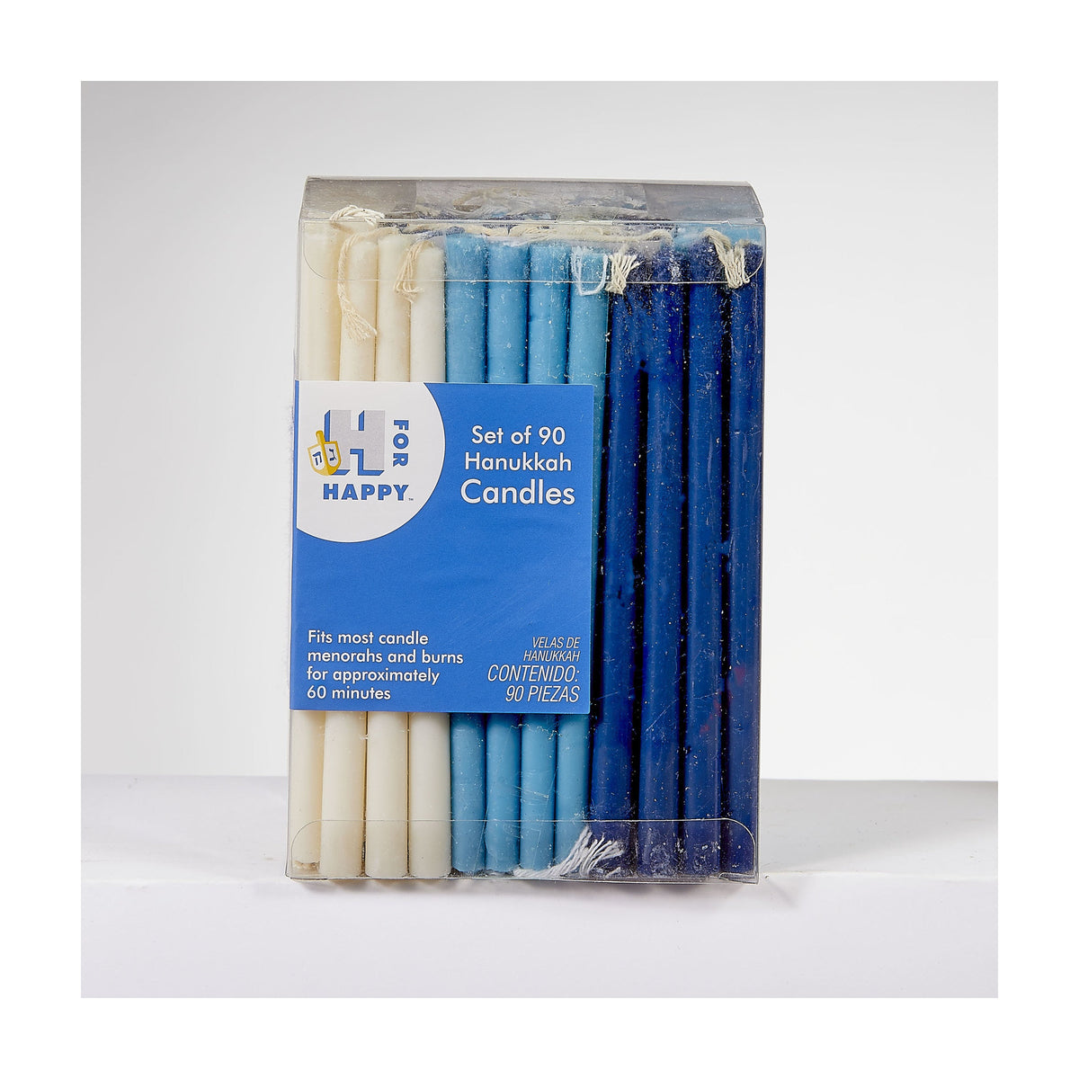 Deluxe Chanukah Candles, 90pcs