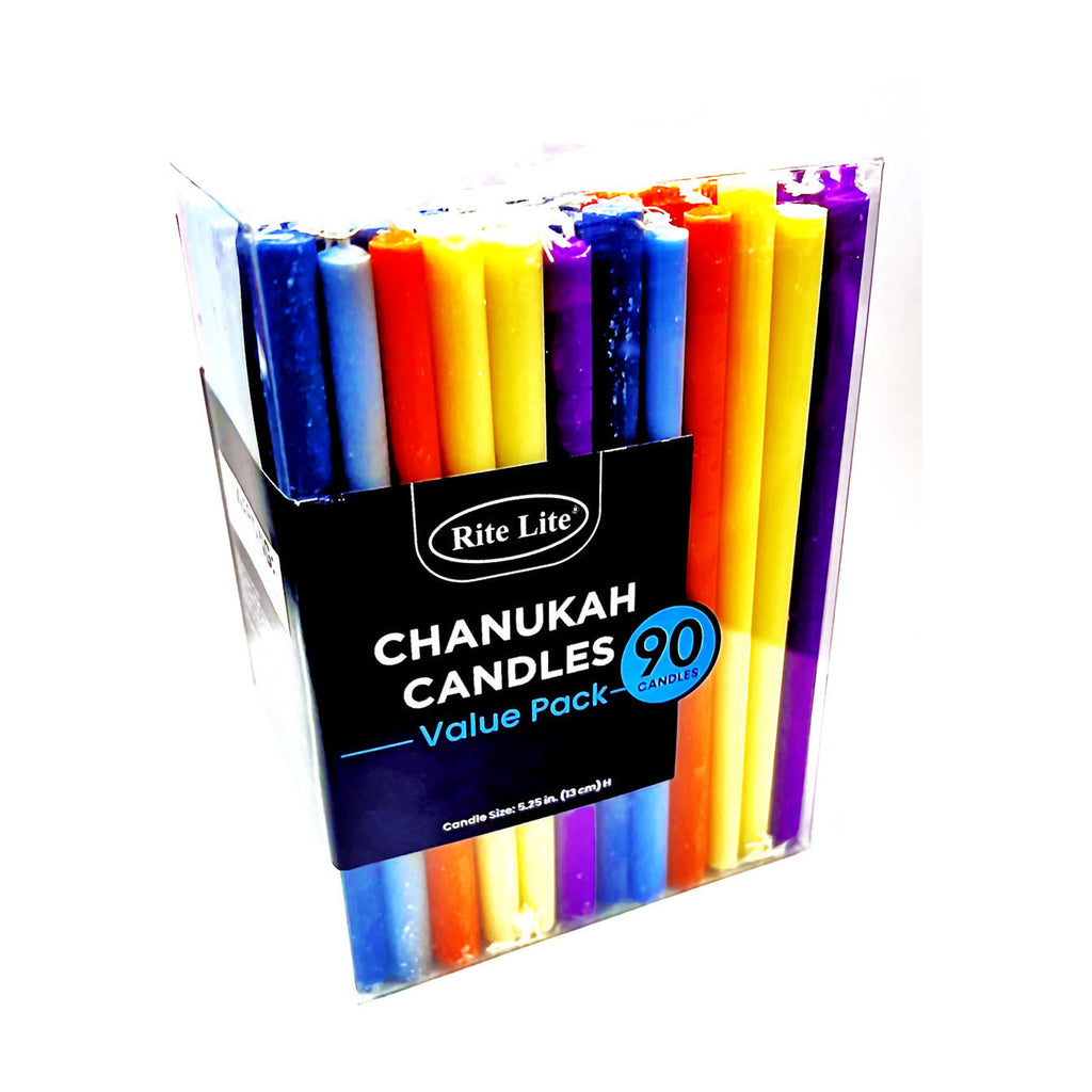 Deluxe Chanukah Candles, 90pcs