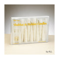 Premium Handcrafted Shabbat Candles, 12-Pack
