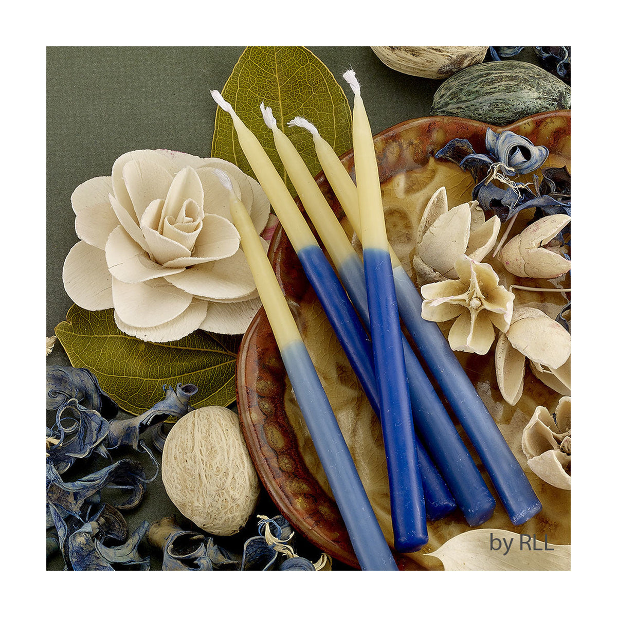 Premium Beeswax Chanukah Candles