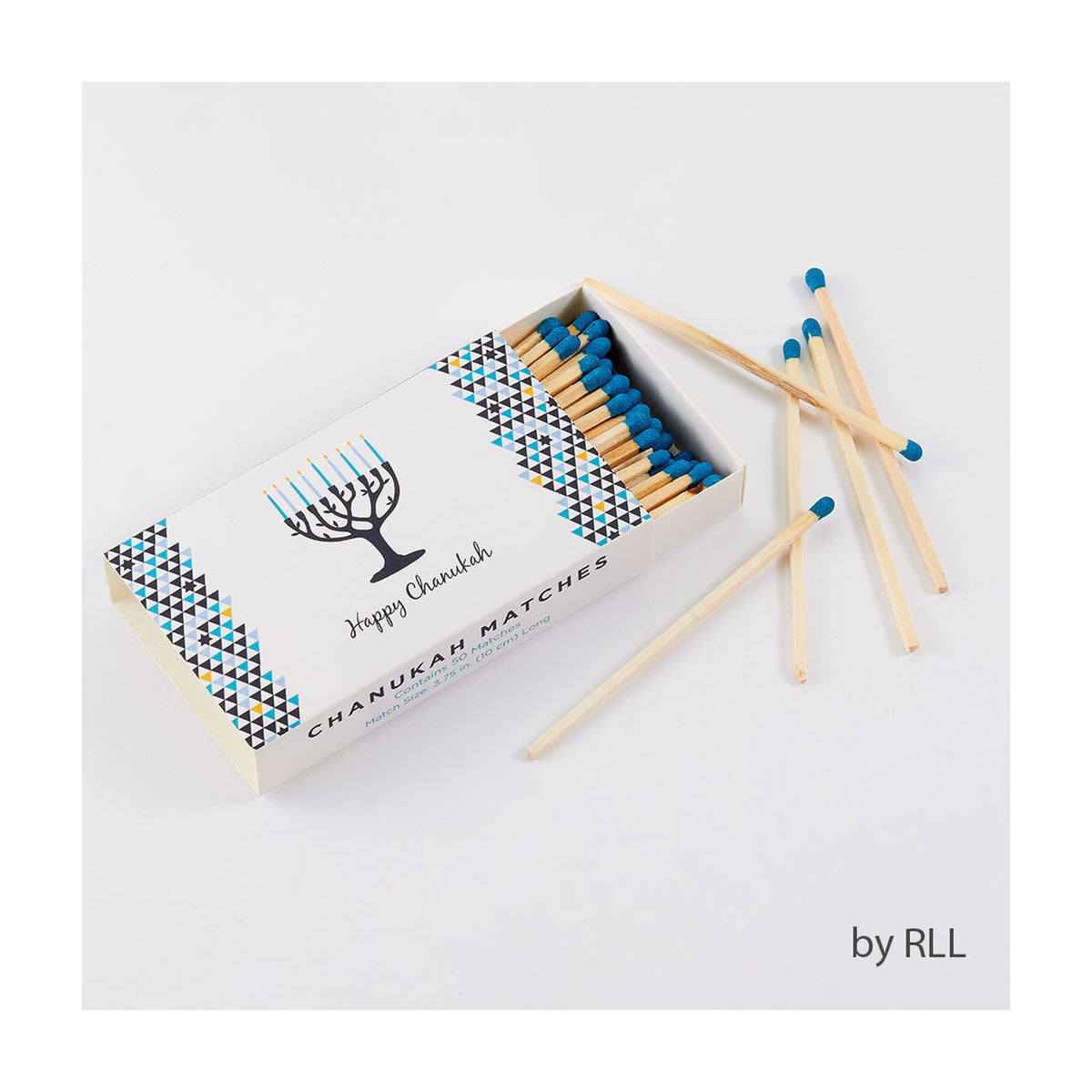 Chanukah Matches in Rectangular Gift Box