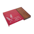 Challah Board, Aluminum with Wood