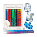 Premium Hand Made Beeswax Hanukkah Candles - Dripped in Luxury