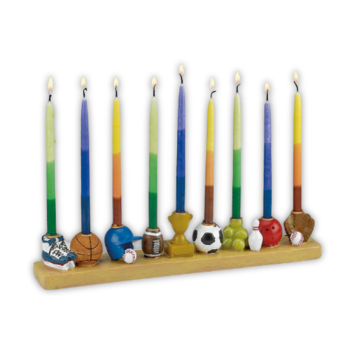 Chanukah Menorah, Sports Design