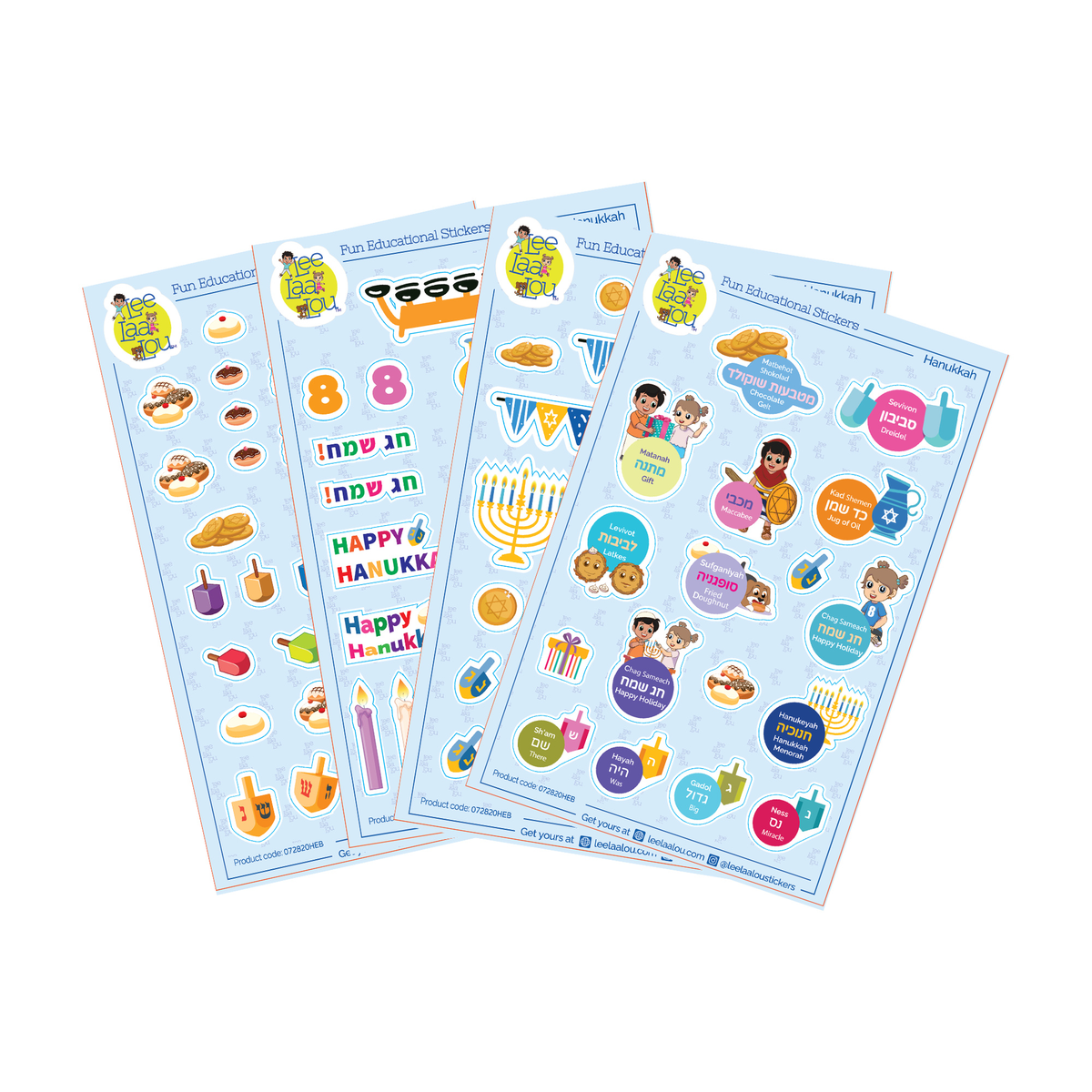 Chanukah Sticker Set