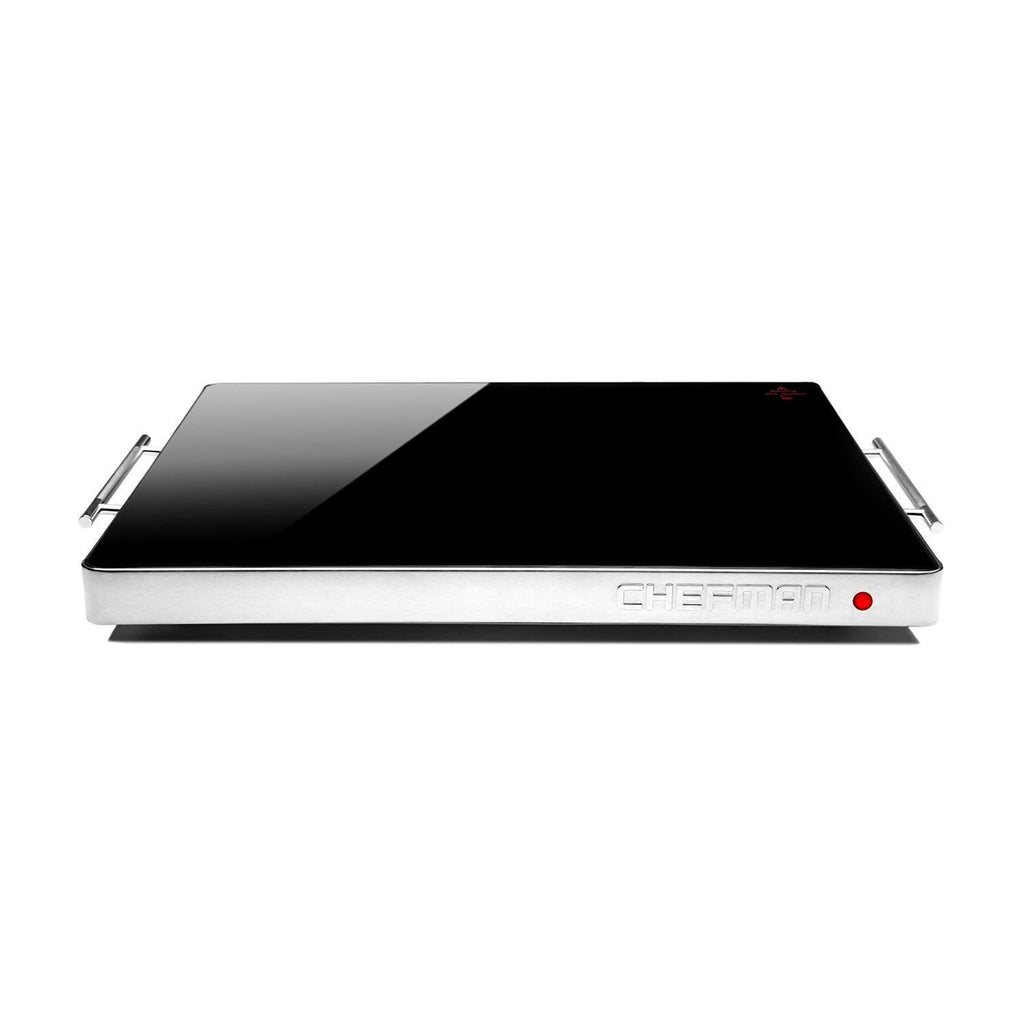 Glass-Top Warming Tray with Temperature Control