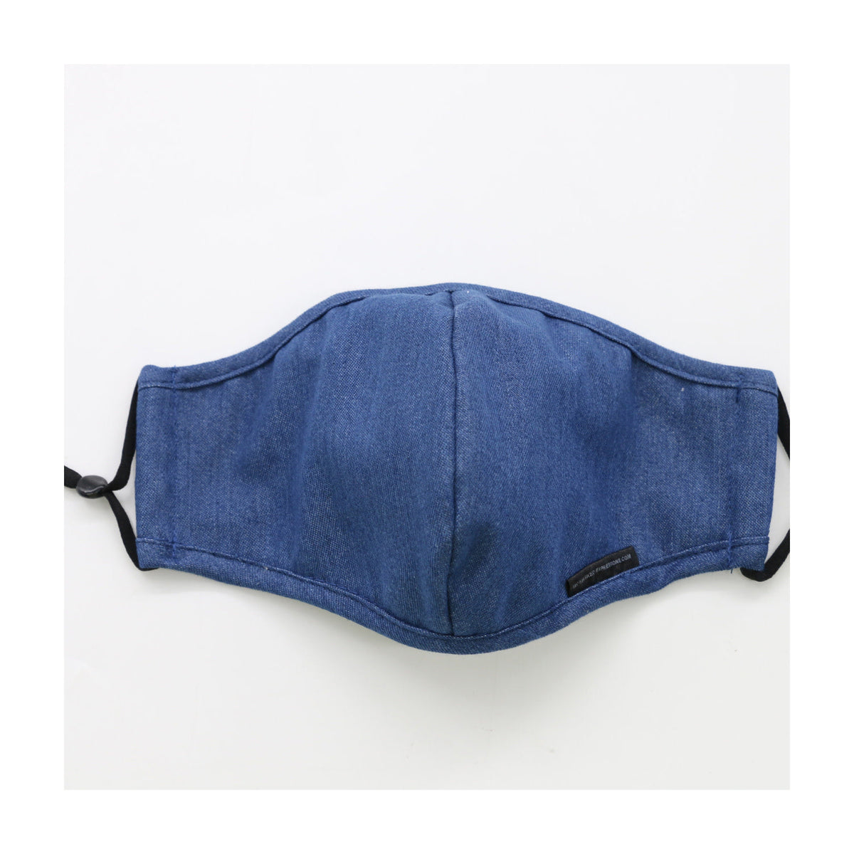 Adult Size Mask, Classic Blue Denim