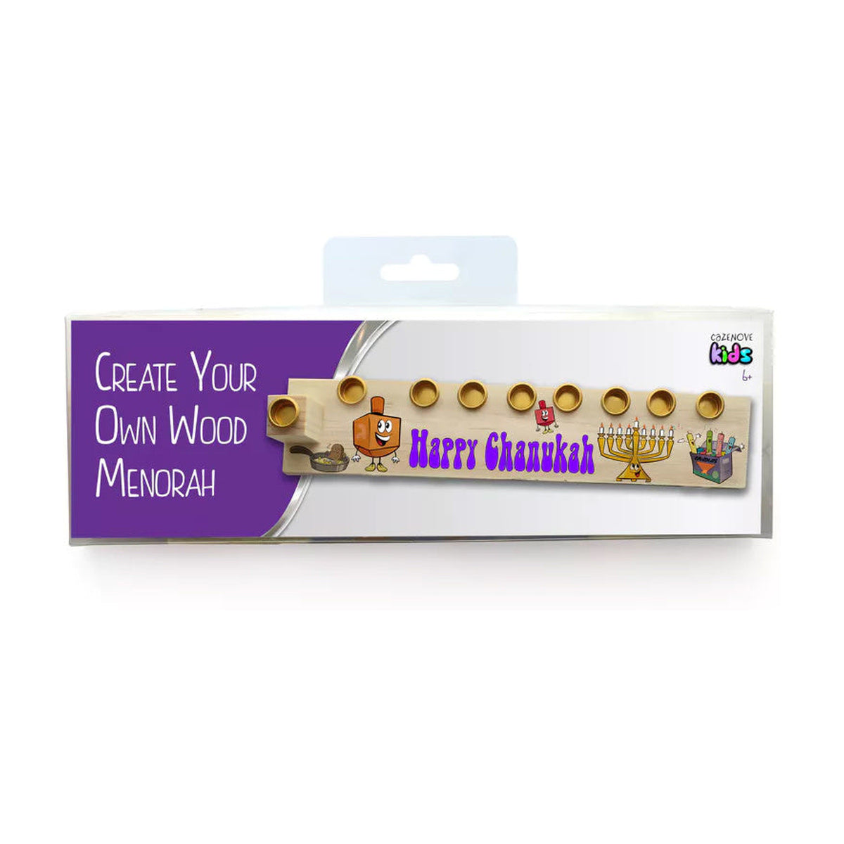 Create-Your-Own Wood Menorah