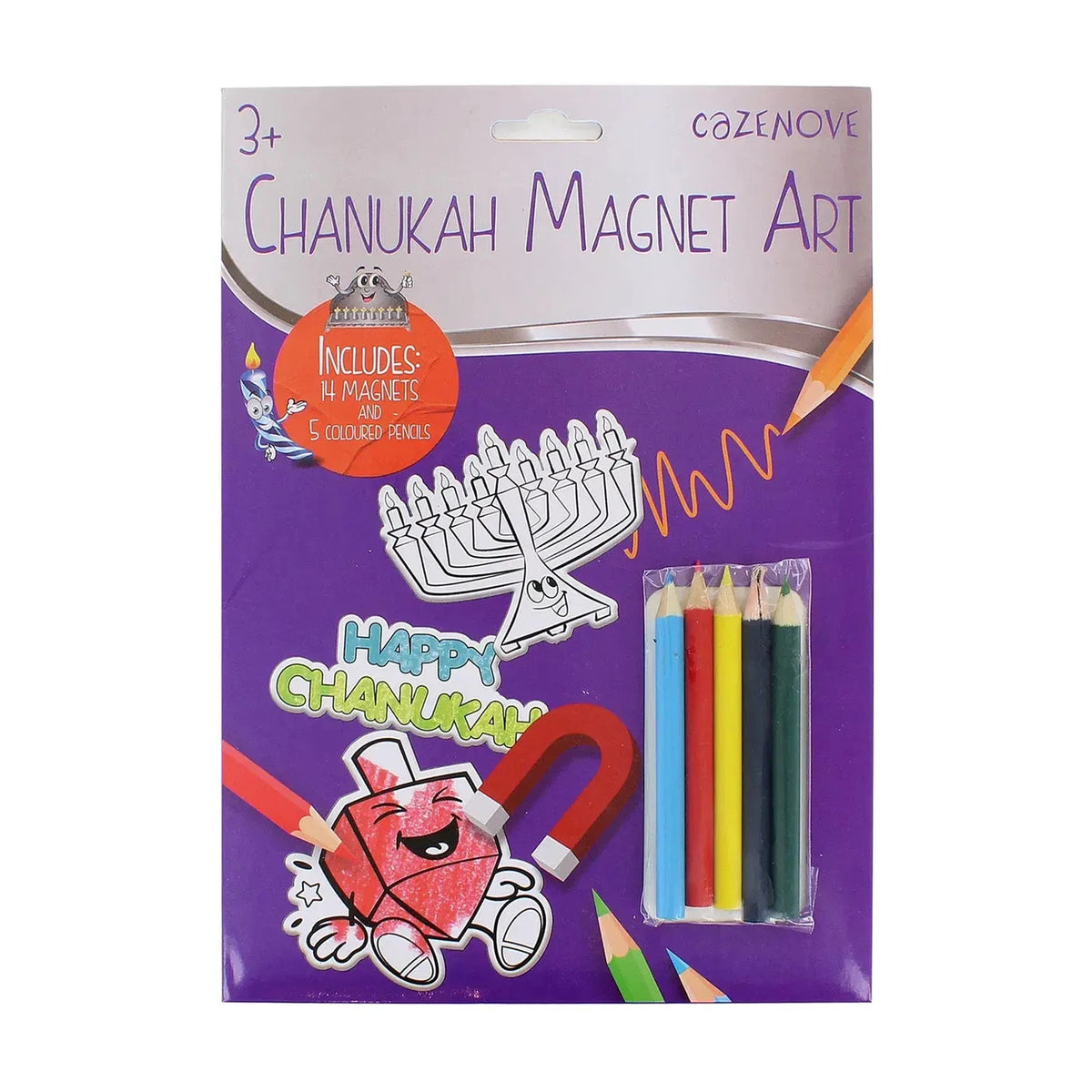 Chanukah Magnet Art
