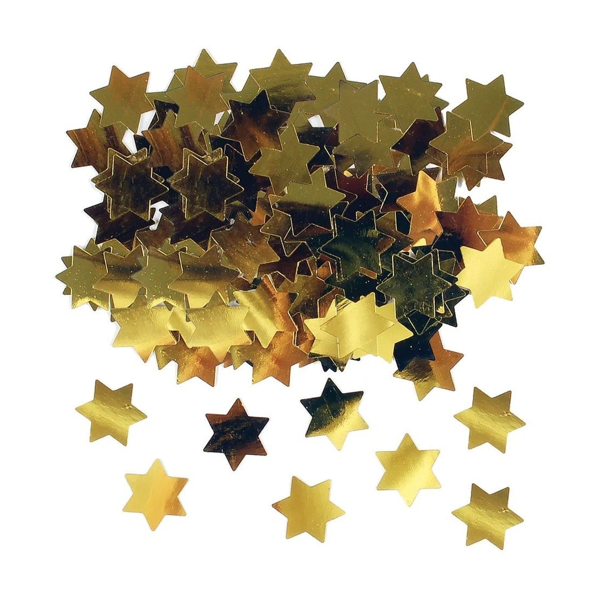 Star of David Gold Confetti