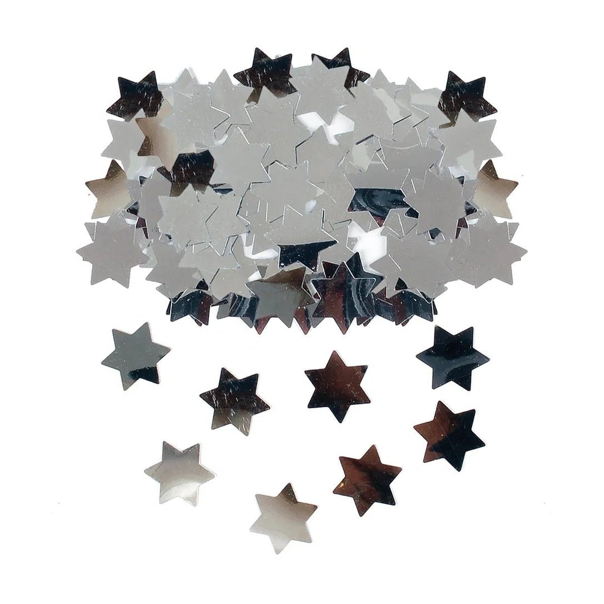 Star of David Silver Confetti