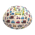Kippah - Cars, Peach