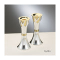 Candlesticks, Two-Tone ''Tree of Life'' Design