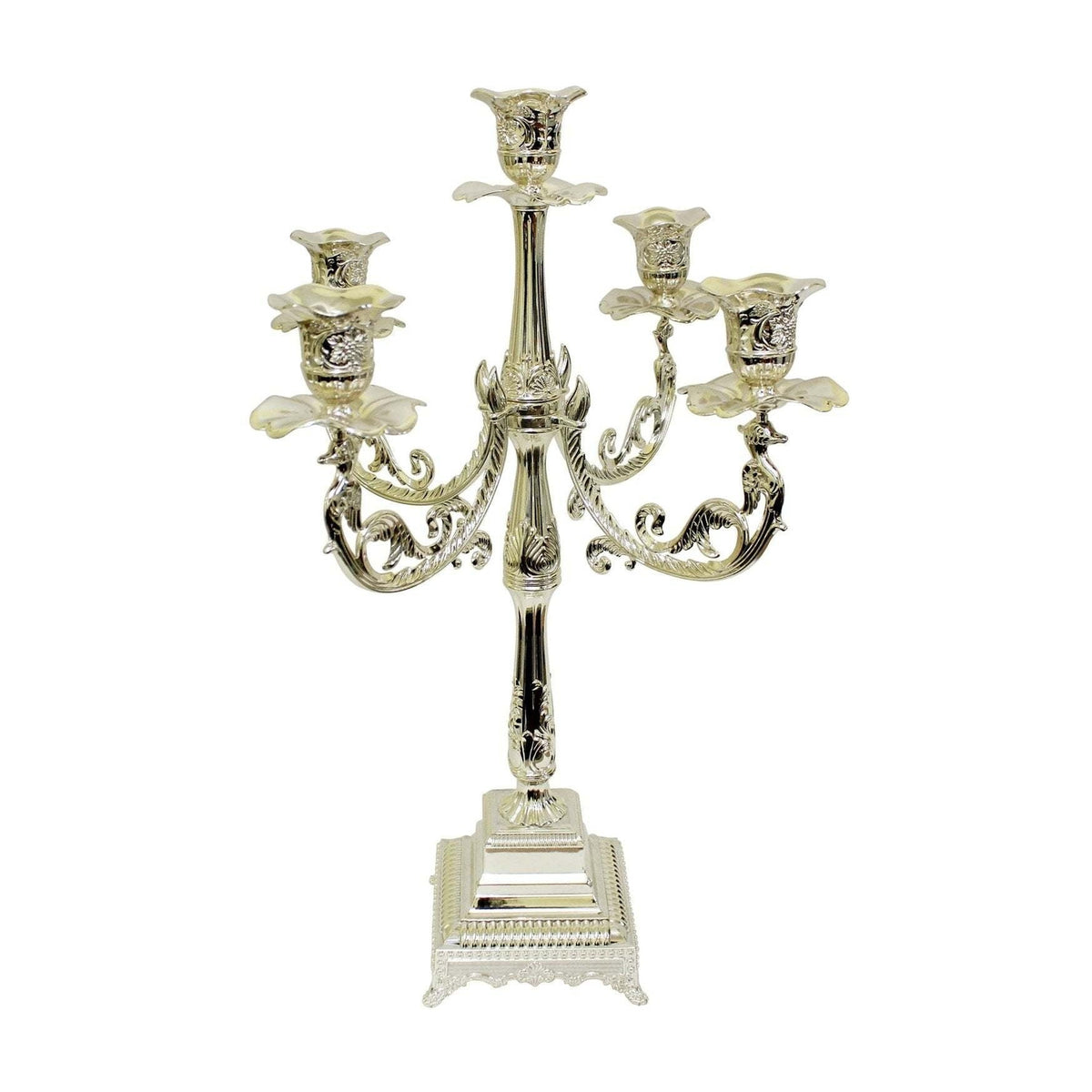 Silver Plated Candelabra - 11 Branch 21"H