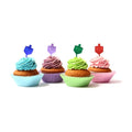 Dreidel Cake Toppers, 4-Pack