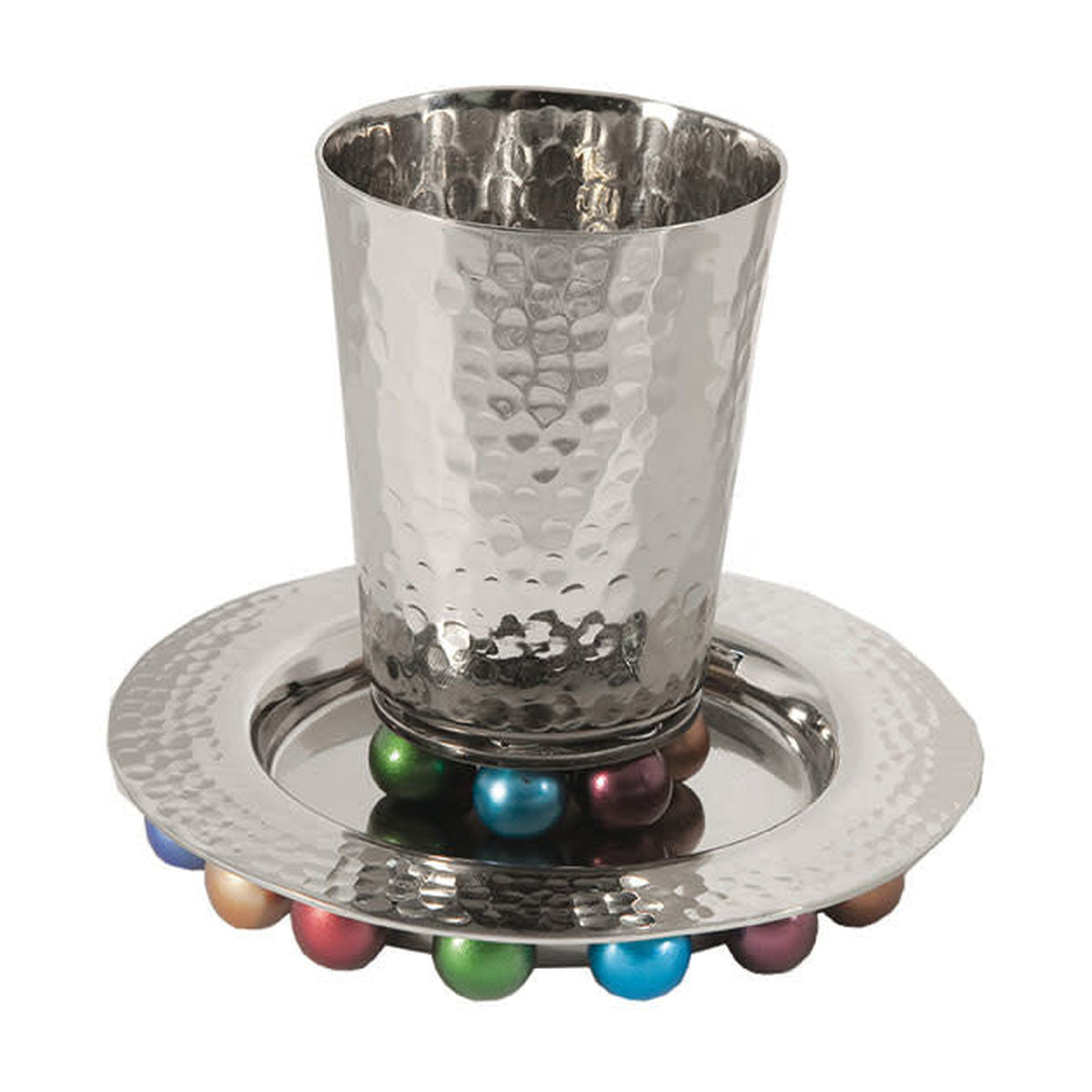 Kiddush Cup Set, Aluminum