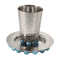 Kiddush Cup Set, Aluminum
