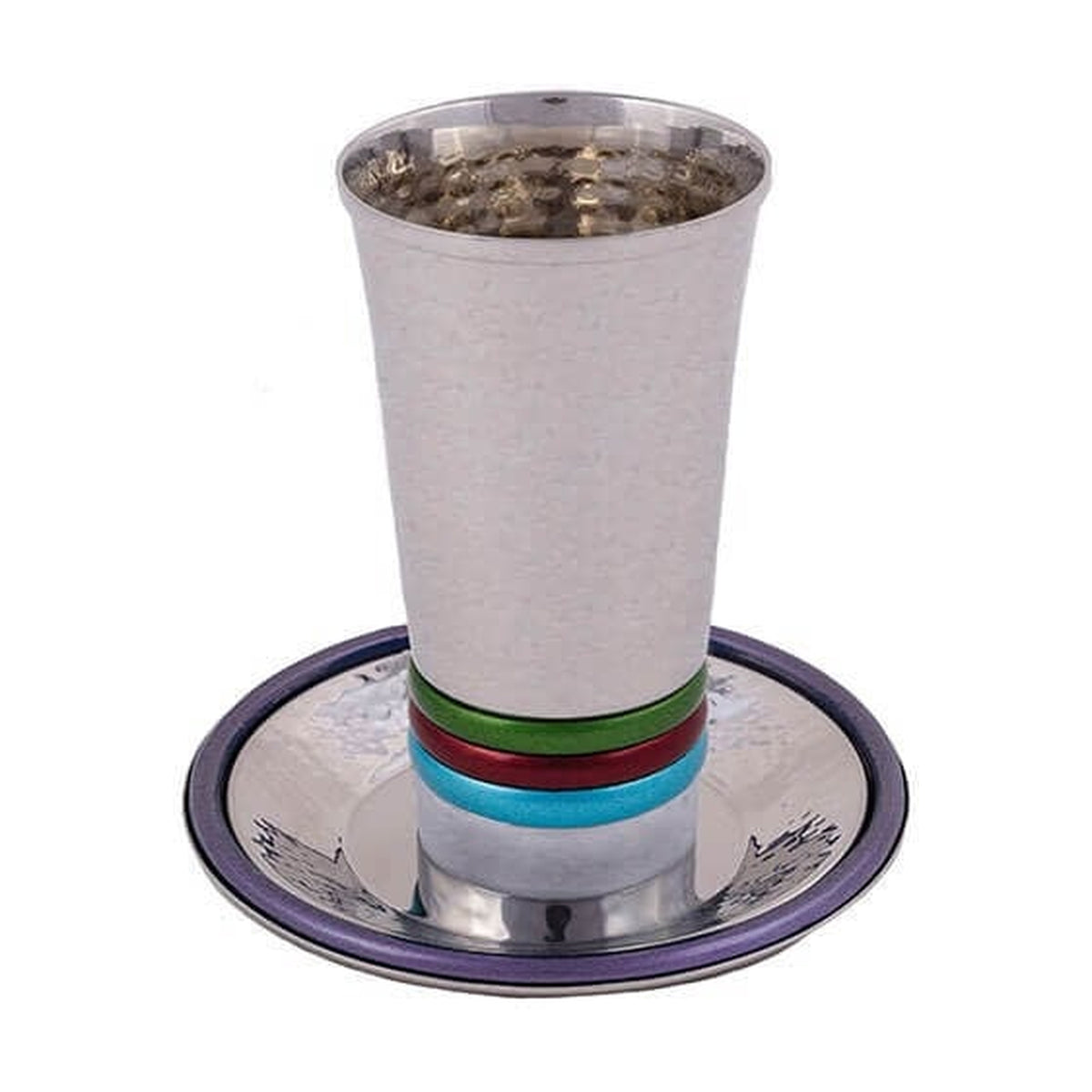 Kiddush Cup Set, Aluminum