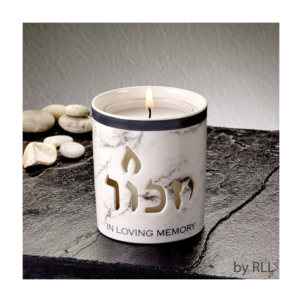 Ceramic Memorial Candle Holder